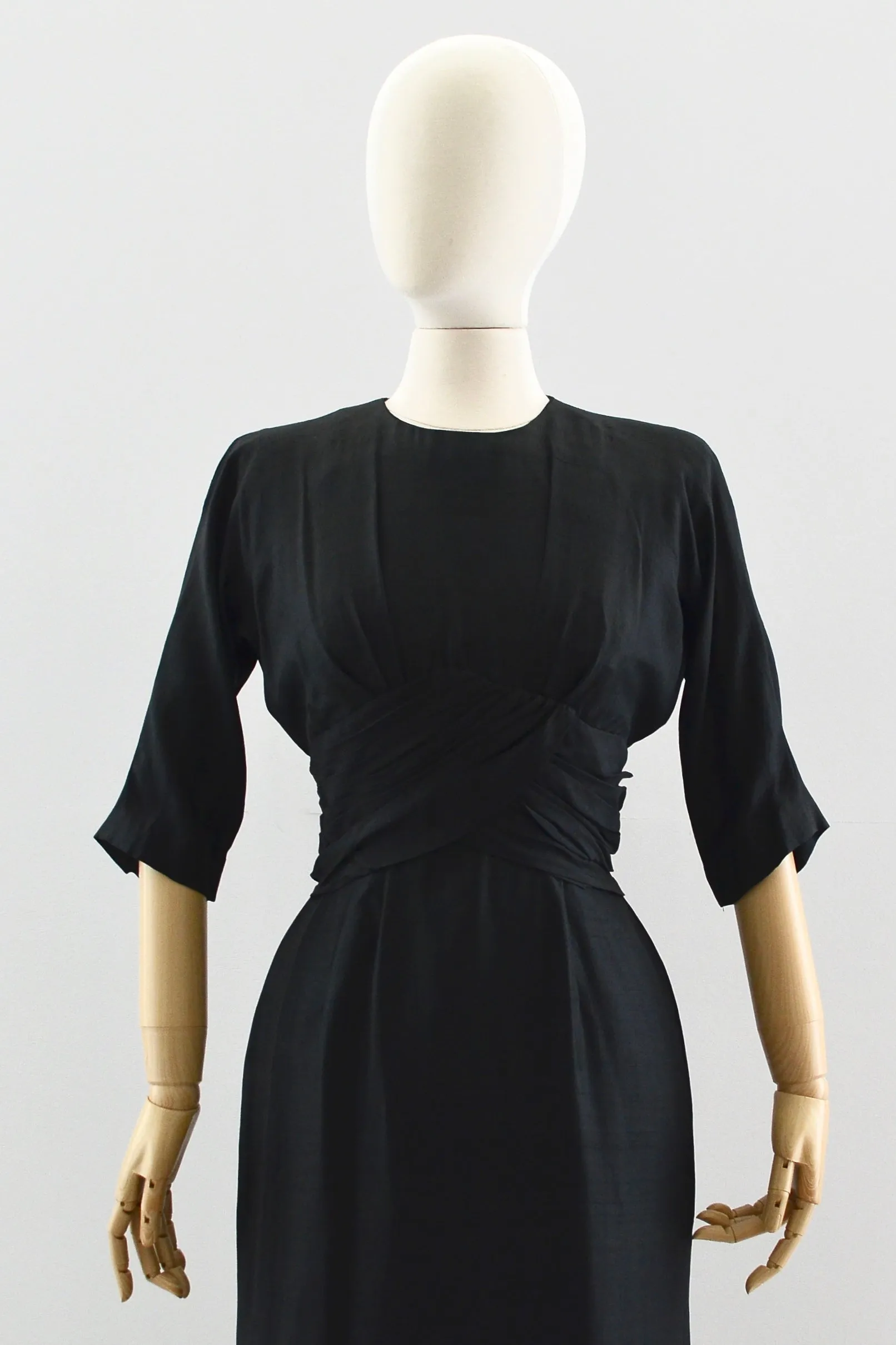Gigi Young Raw Silk Dress / S