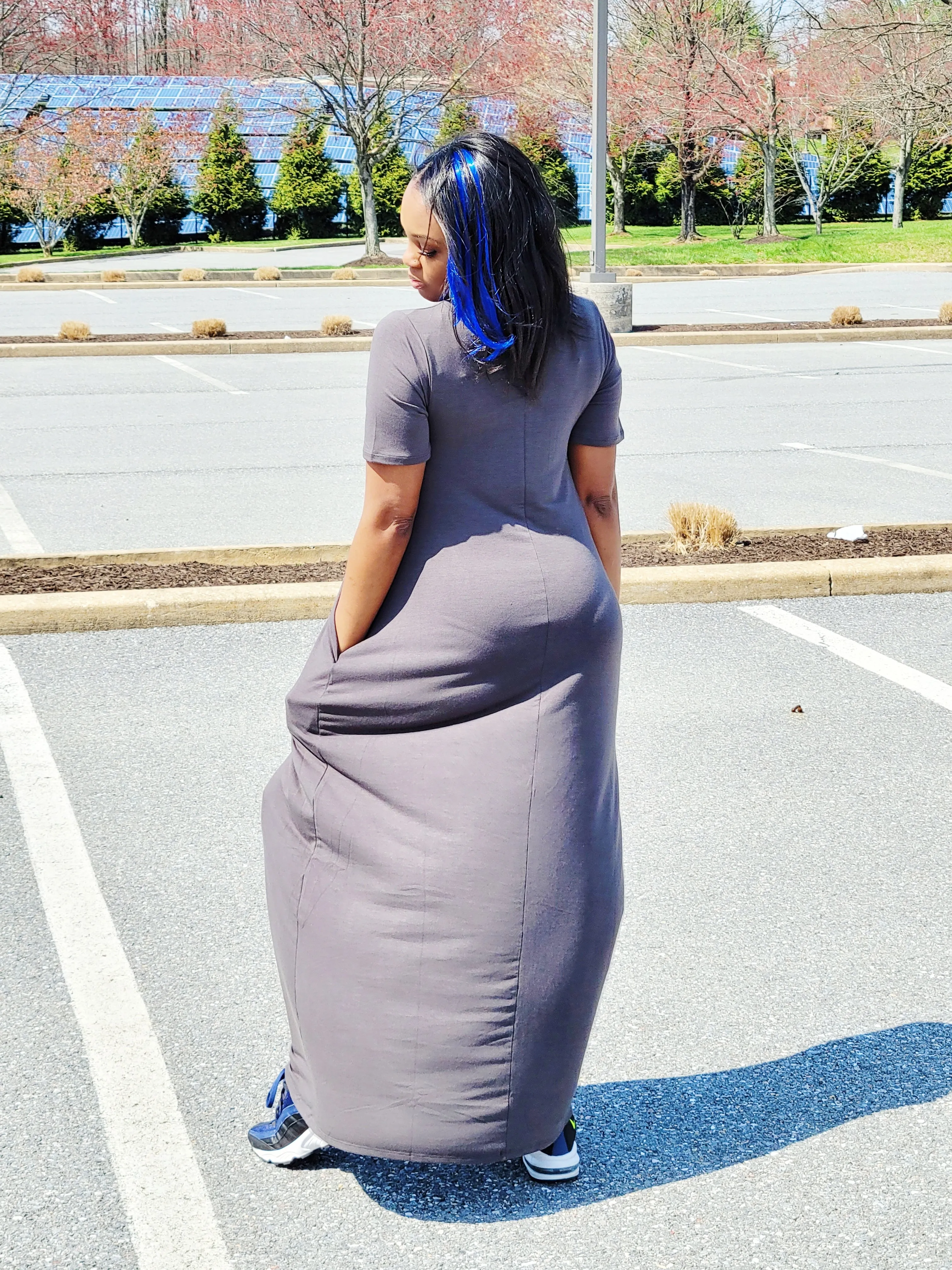 Go with the flow-Body length dress