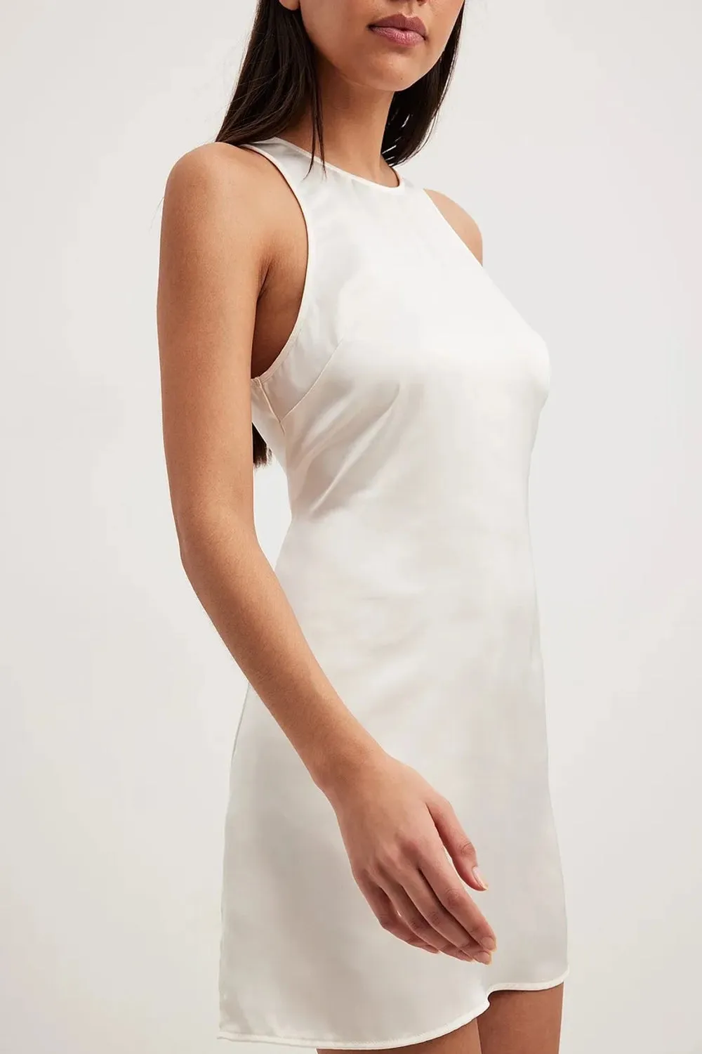 Graceine White Dress
