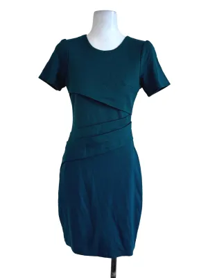 Green Round Neck Dress