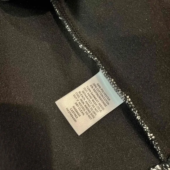 Halogen Nordstrom Black White Tweed Blazer Jacket Minimalist Long Sleeve Sz S
