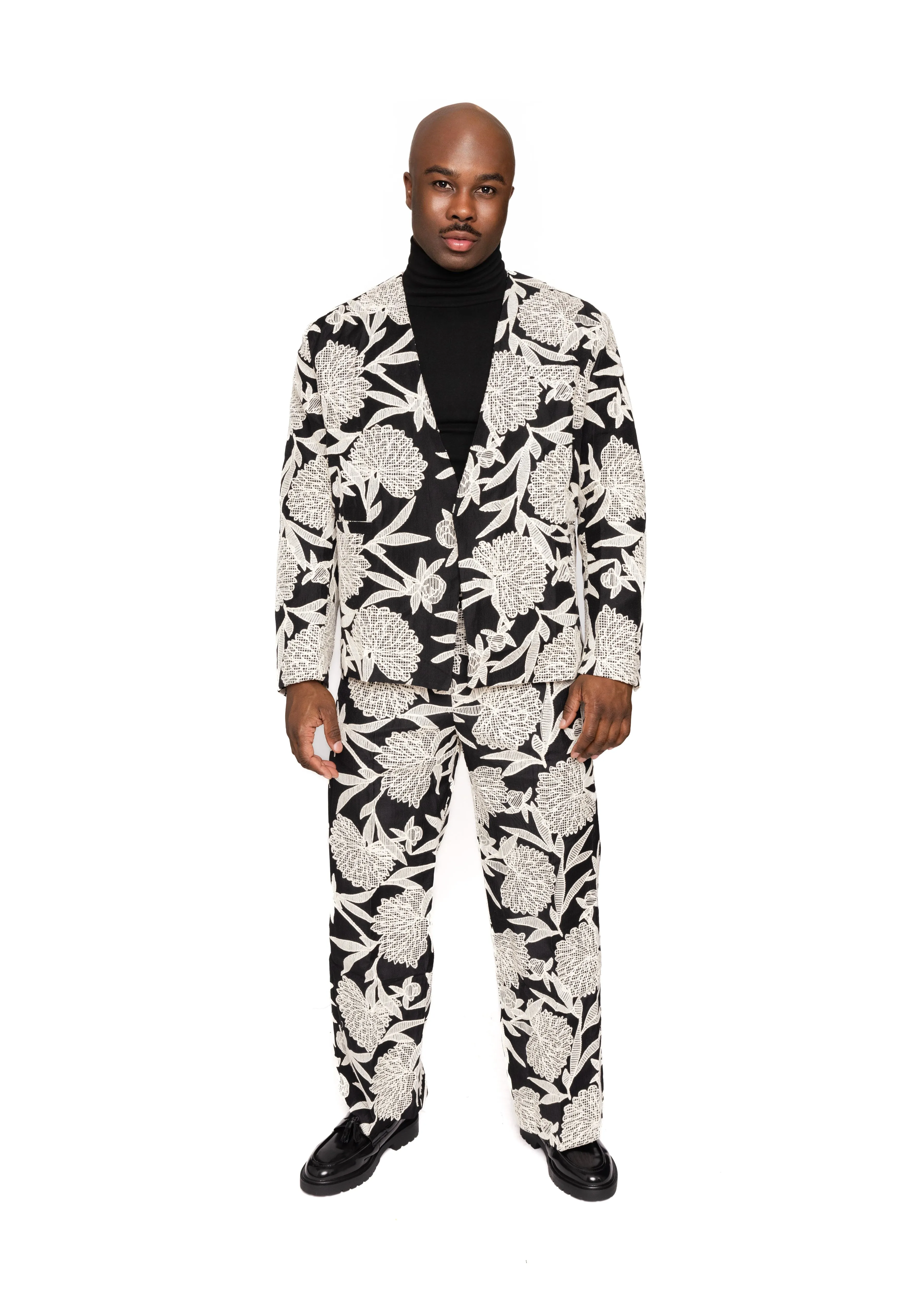 Hand Embroidered  Suit Fall 24