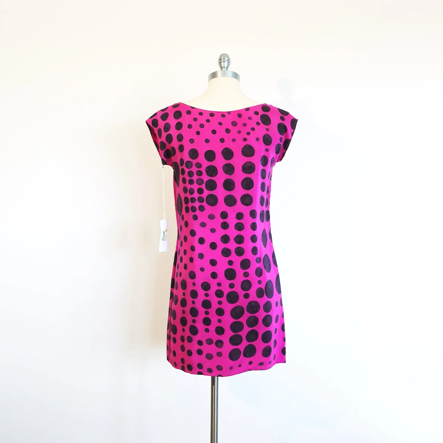 Hand painted Silk Dress