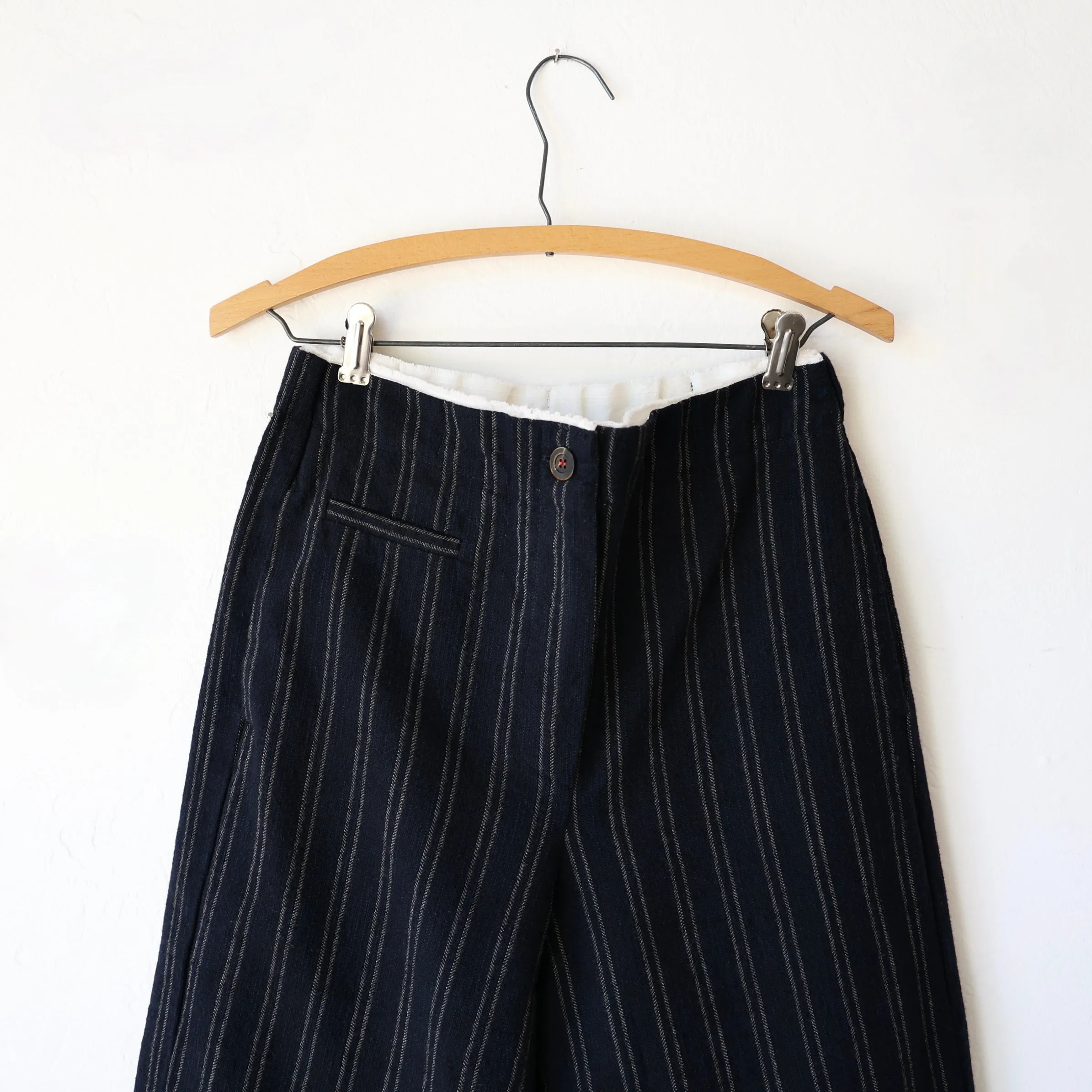 Hannoh Petrina Pants - Navy/Natural Stripe
