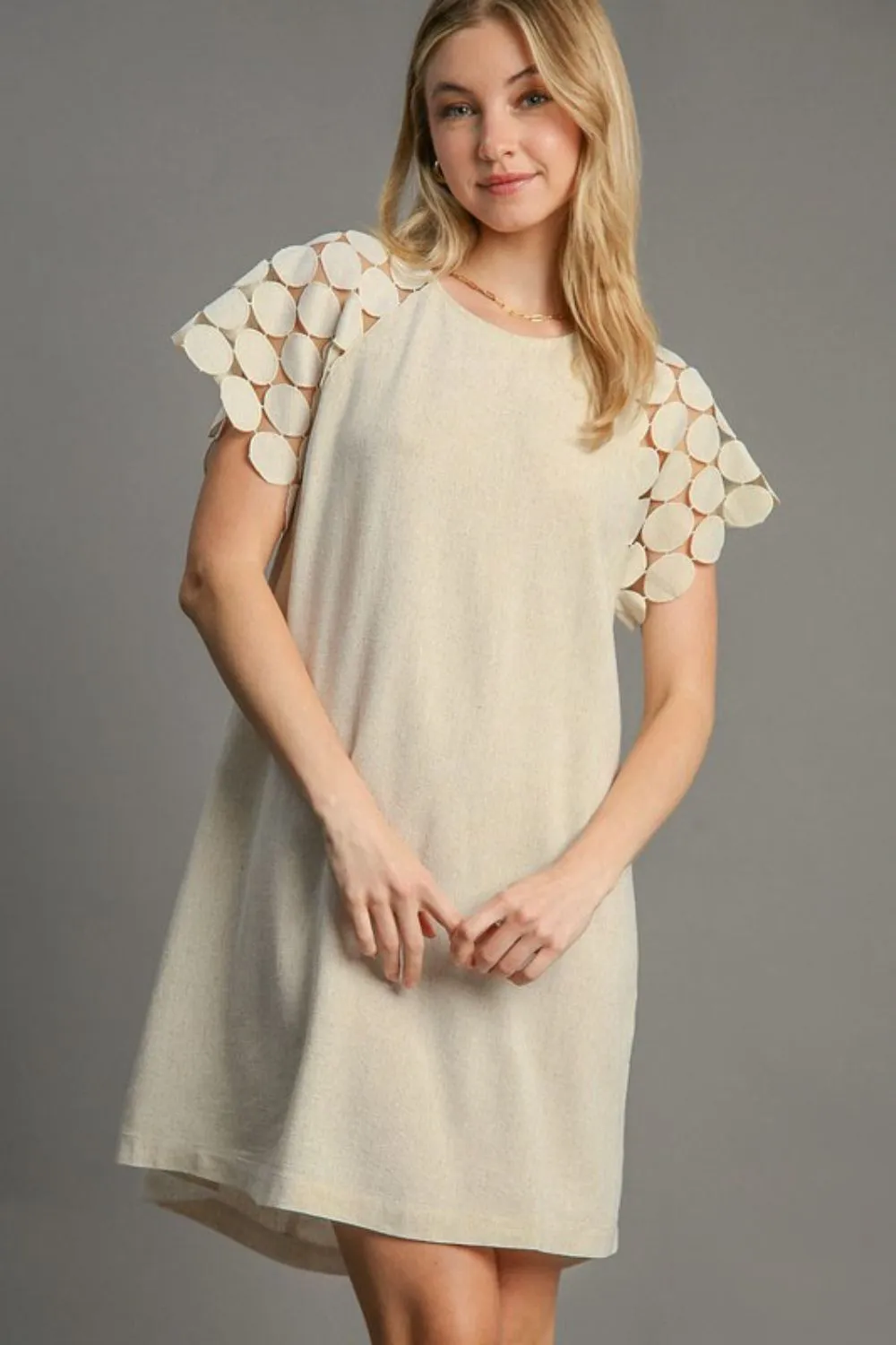 Hazel Blues® | Umgee Round Neck Mini Dress