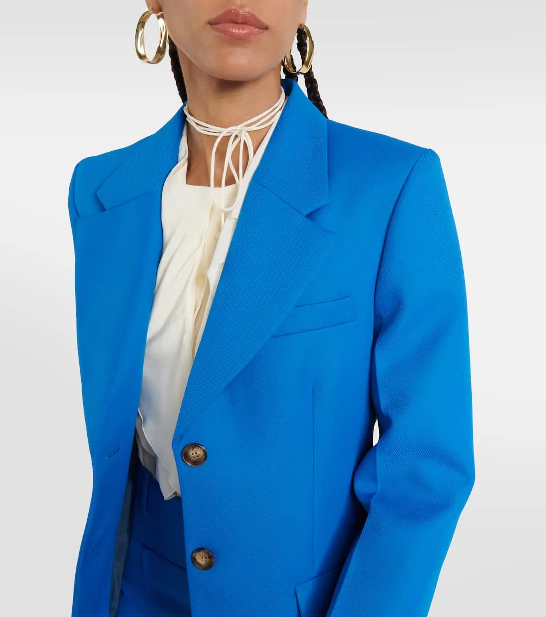 High Single Button Jacket