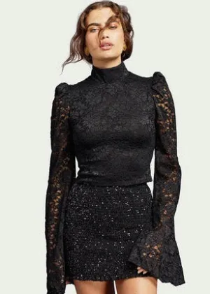 Hilaria Mini Skirt (Black)