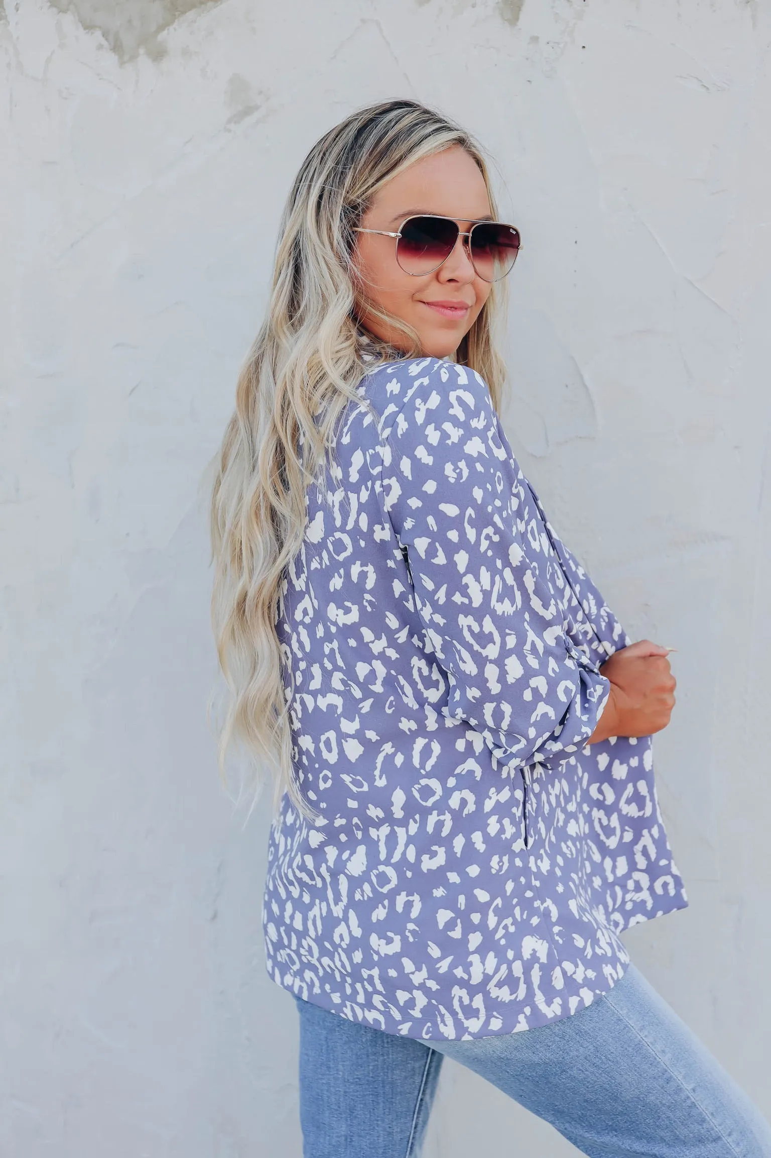 Hollywood Boulevard Blazer - Blue