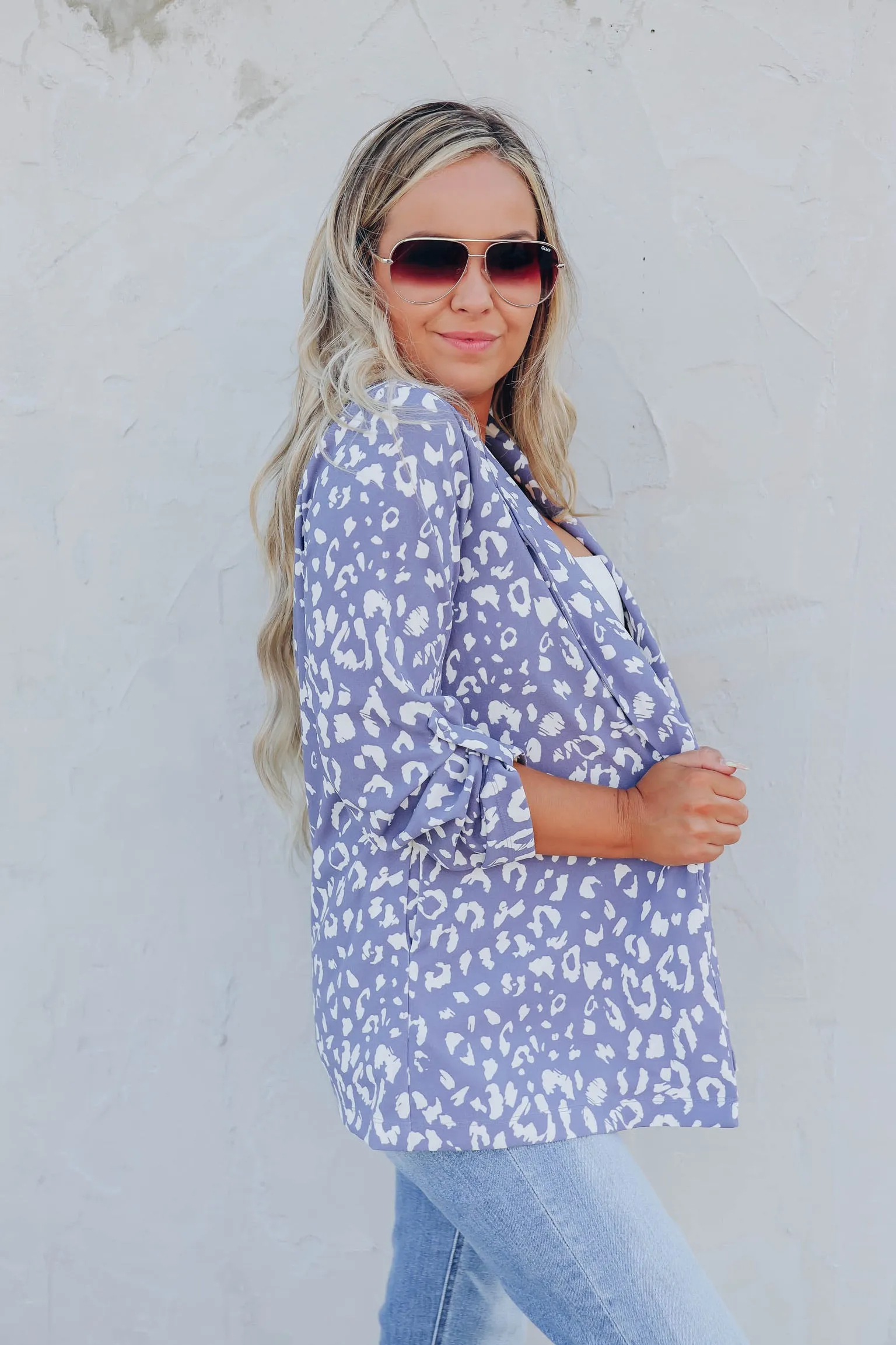 Hollywood Boulevard Blazer - Blue