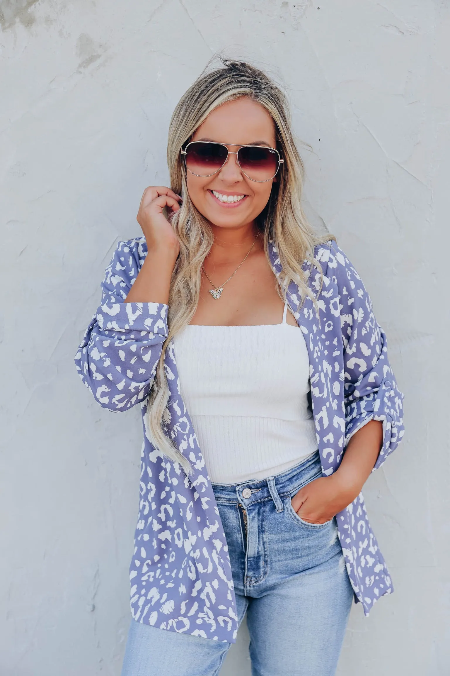 Hollywood Boulevard Blazer - Blue