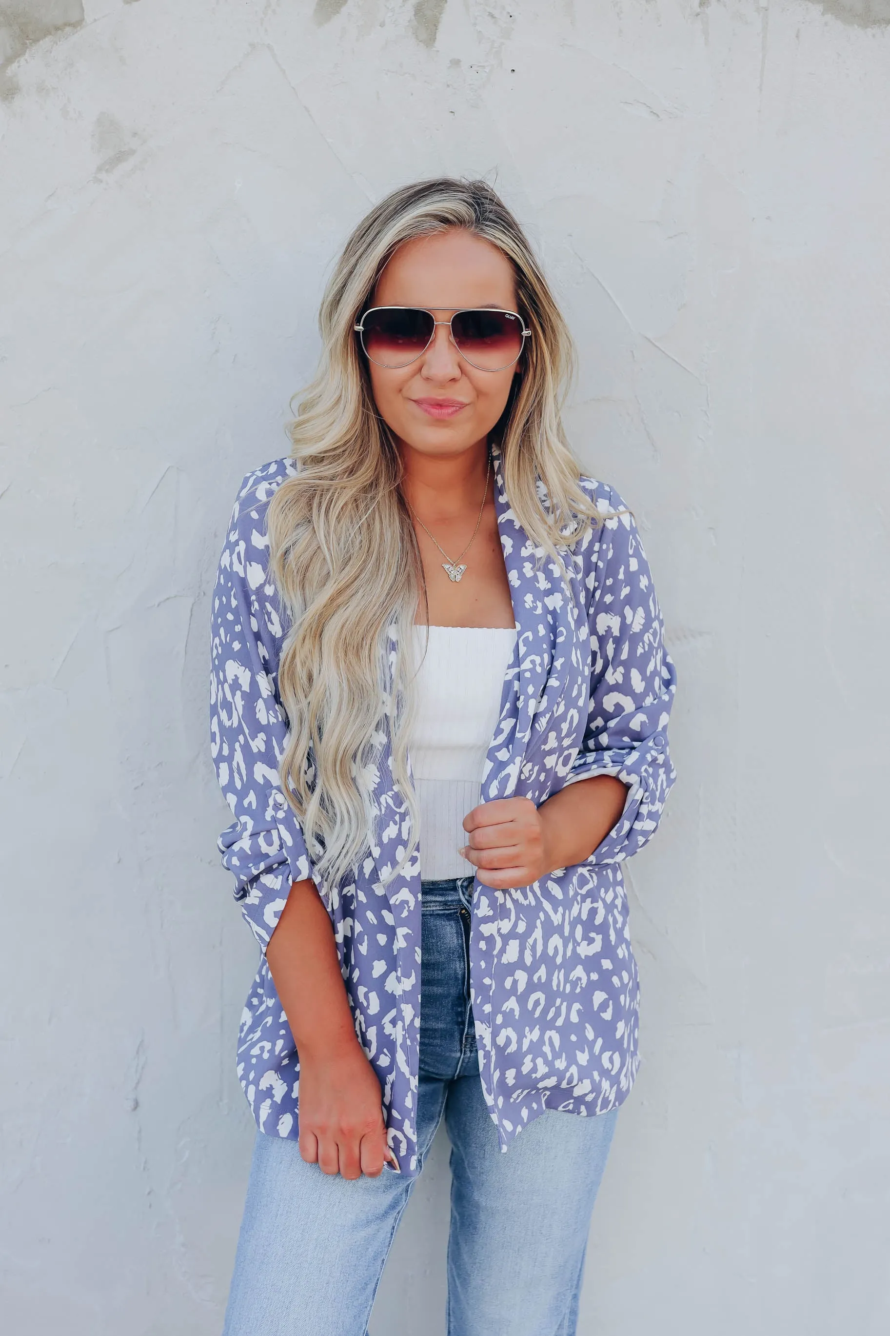 Hollywood Boulevard Blazer - Blue
