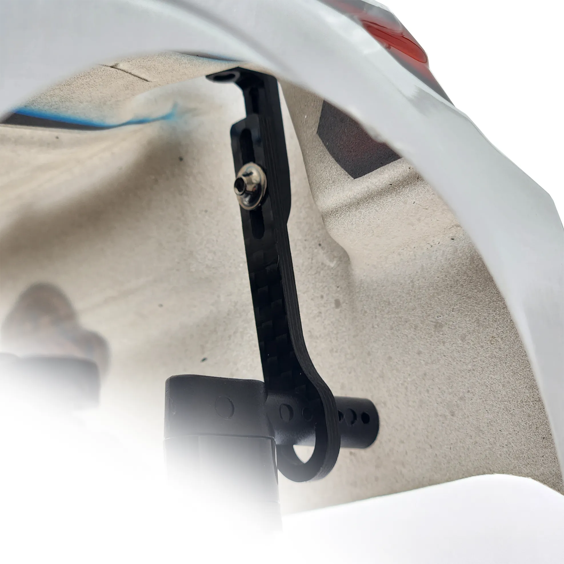 Horizontal Rear Post Body Mounts ULTRA LITE - Mounts w/gr.5 Ti Screws
