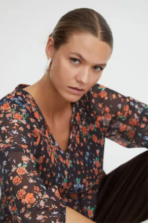 ICHI Bally Blouse