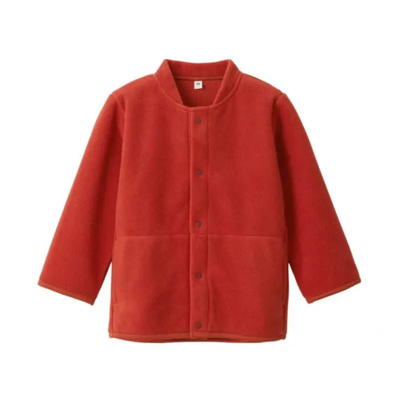 INSTOCK-Japanese style children's fleece stand collar jacket