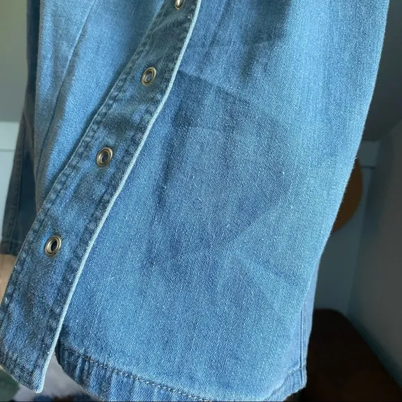 J Brand Tranquil Pleated High Waist Denim Skirt