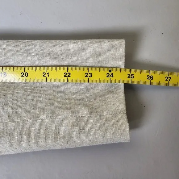 J Crew Linen Holland Blazer Ivory 8 AL221 Lined Notch Collar Office Work Classic
