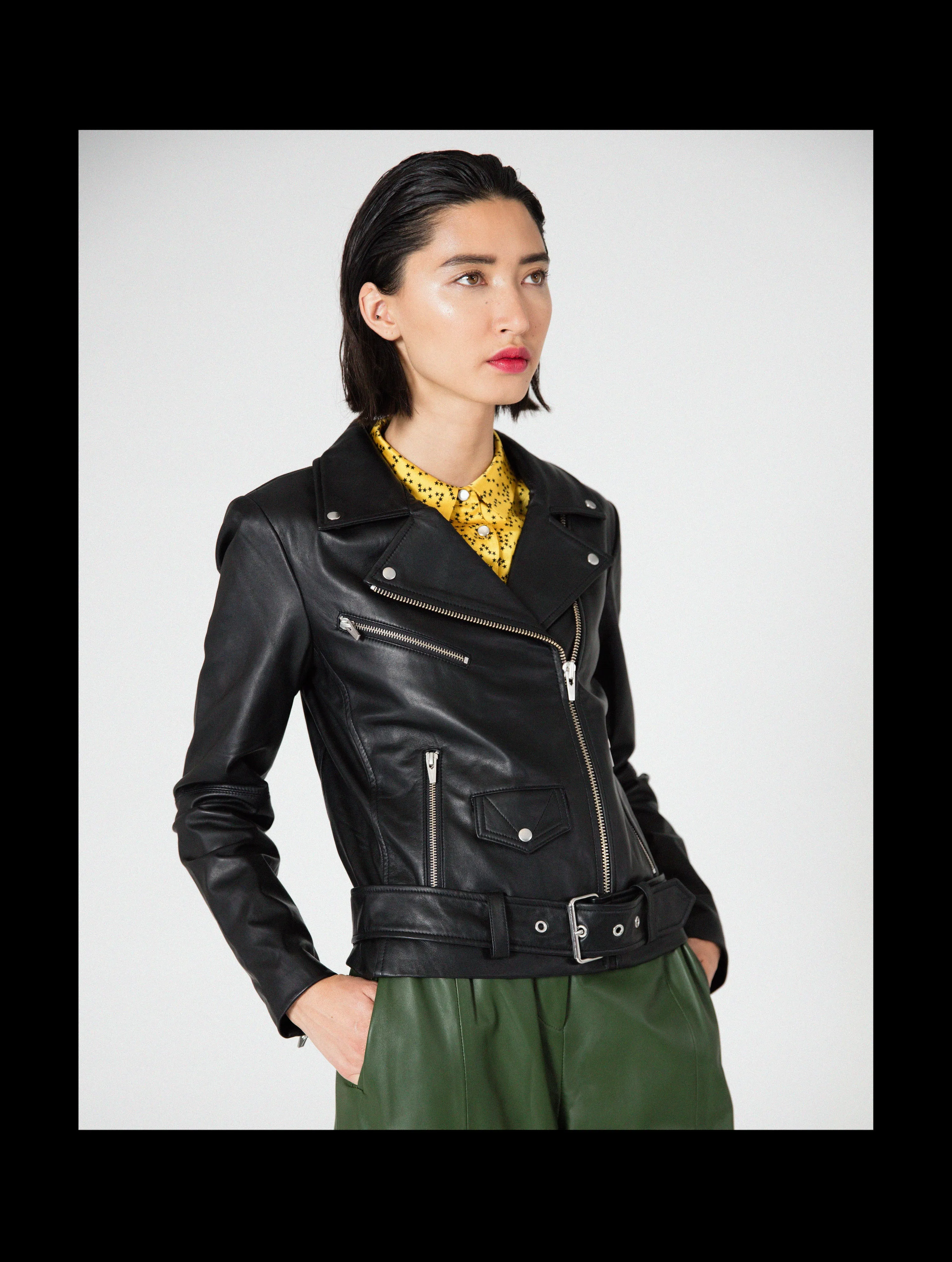 Jayne Smooth Jacket Black