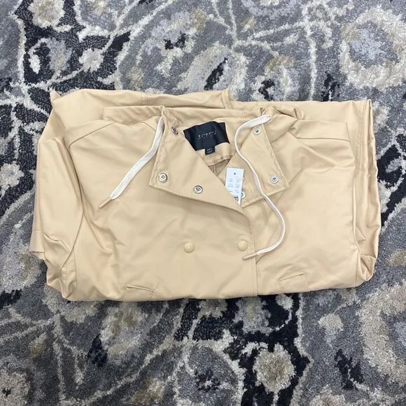 J. Crew Double Breasted Raincoat