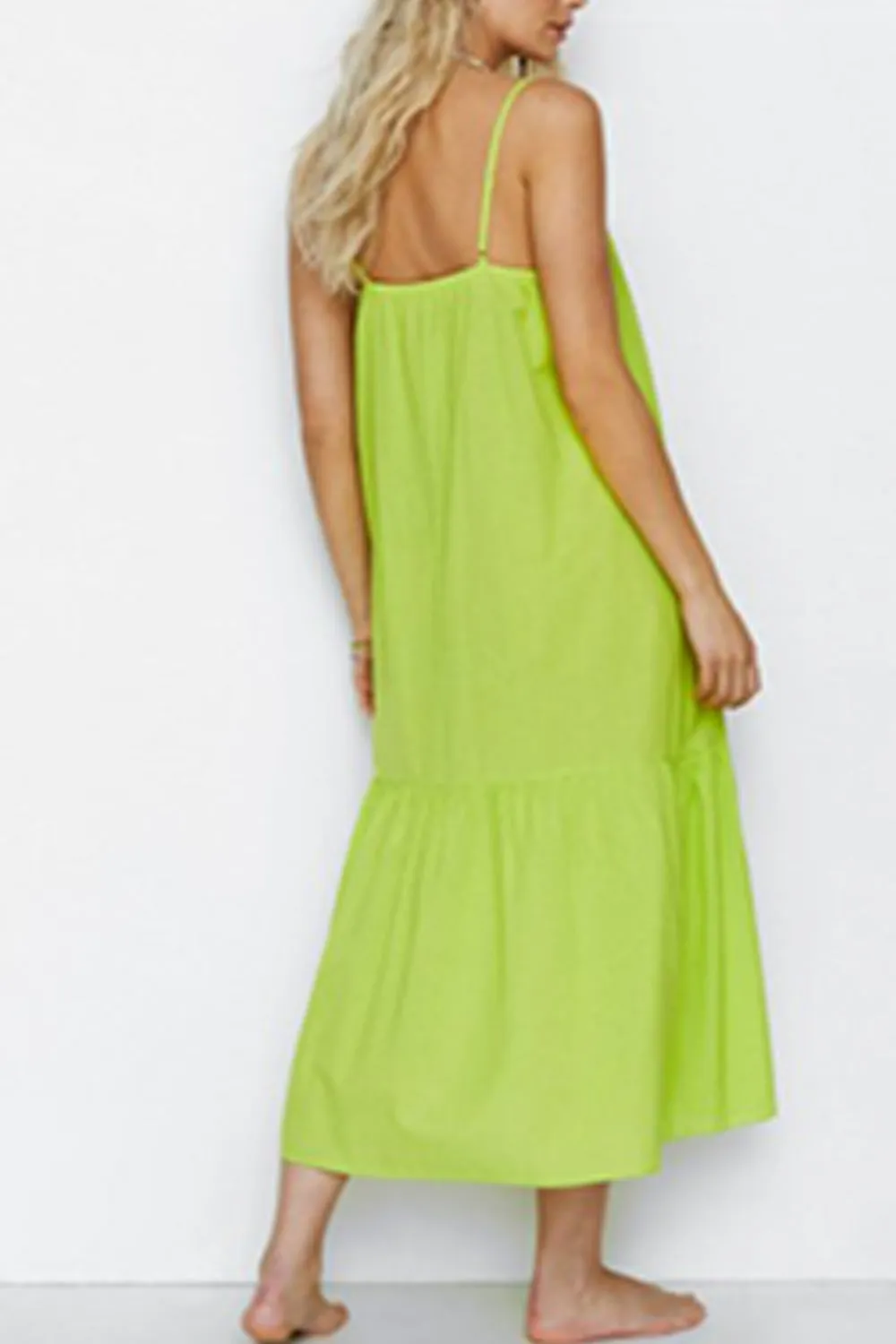 Kastoria Neon Green Dress
