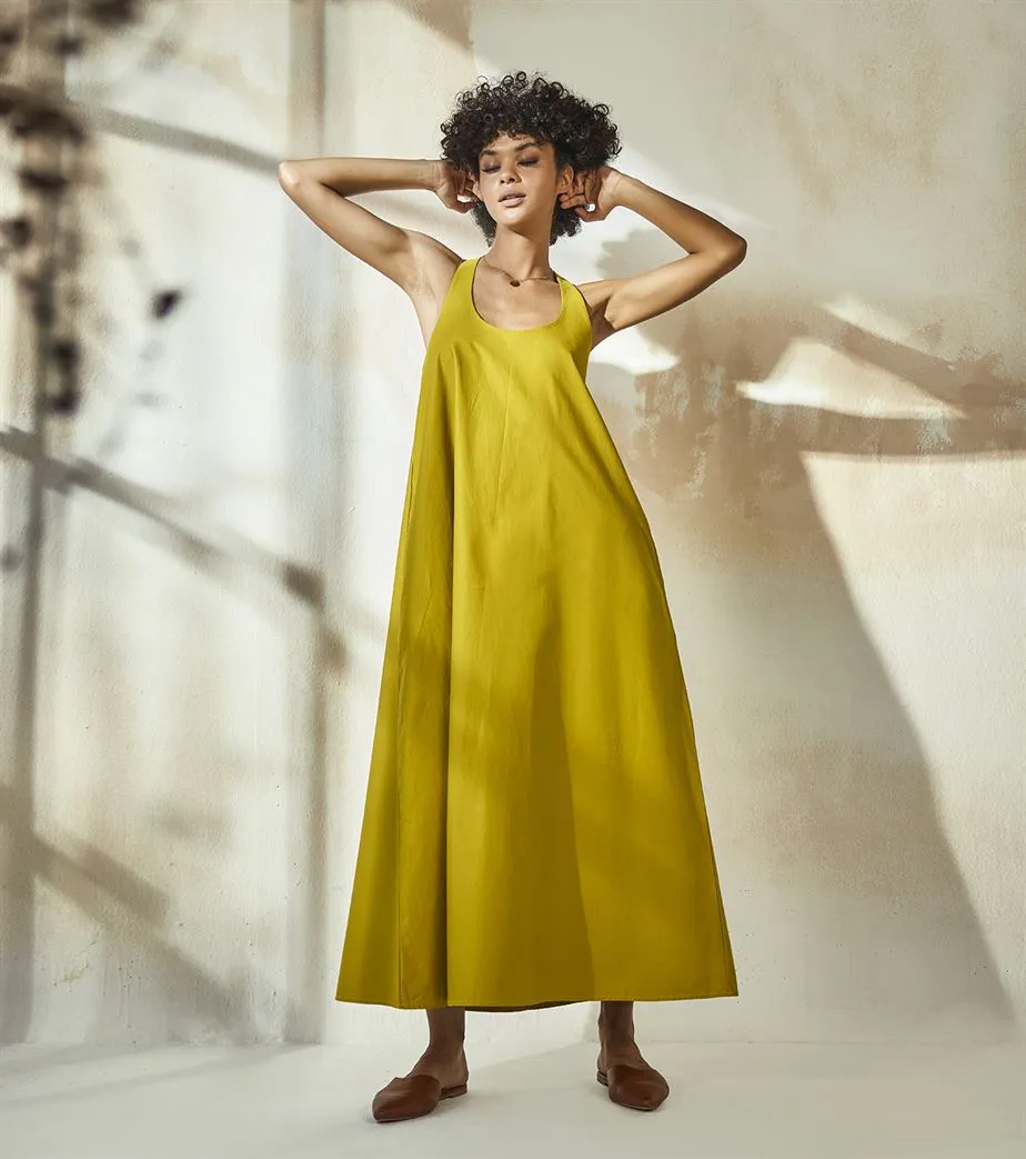 Khara Kapas  I  Kansas City Sweet Like Honey Maxi Dress