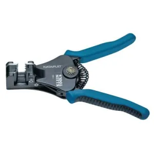 Klein Tools Katapult Wire Stripper/Cutters, 6 5/8 in, 8-22 AWG, Blue/Black, 11063W