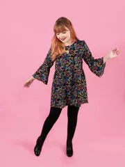 Ladies Smock Top And Dress Pattern - Indigo From Tilly And The Buttons
