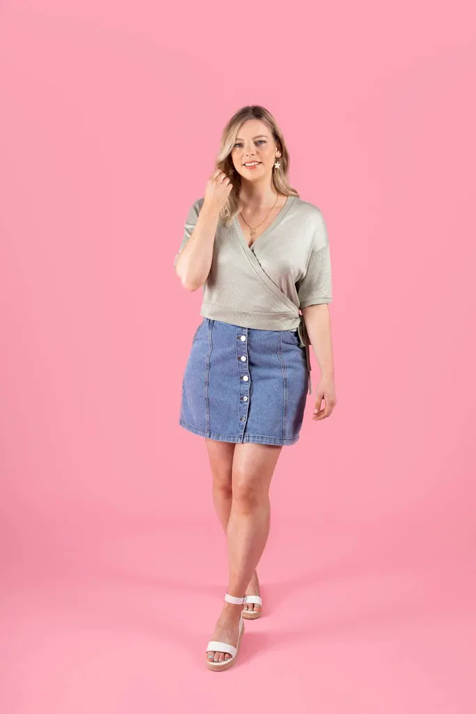 Ladies Wrap Cardigan Pattern - Pearl From Tilly And The Buttons