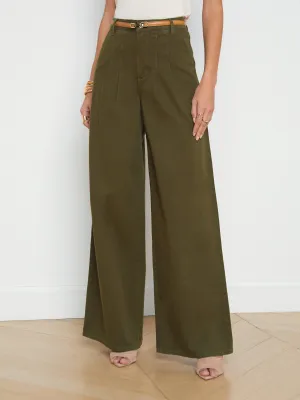 Lagence Jayce Pleated Wide Leg
