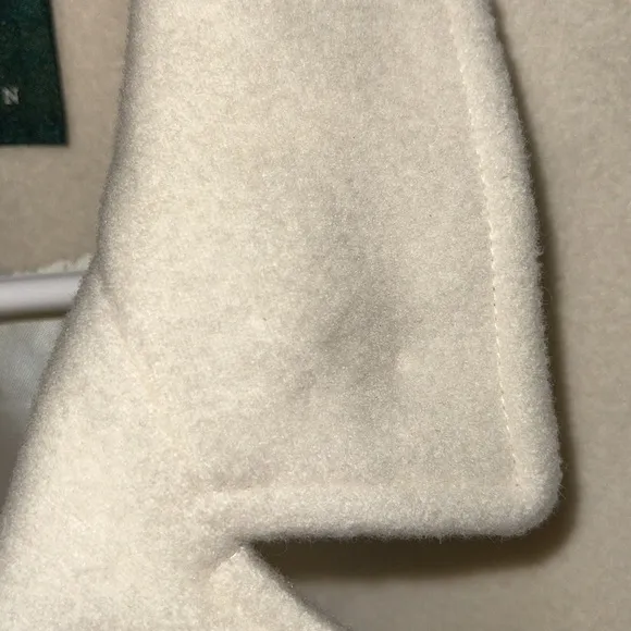 Lauren Ralph Lauren Cream Wool and Angora Blend Jacket