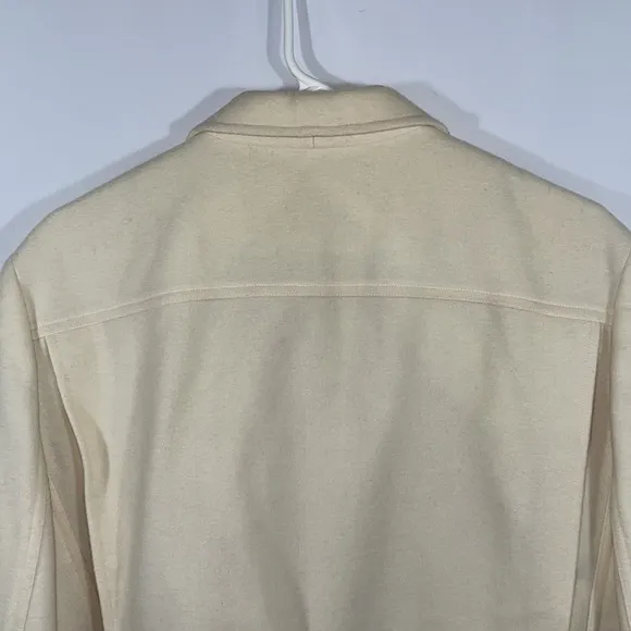 Lauren Ralph Lauren Cream Wool and Angora Blend Jacket