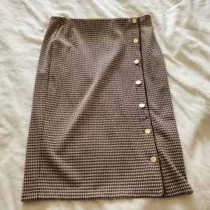 Lauren Ralph Lauren Houndstooth Knit Jacquard Skirt size Large