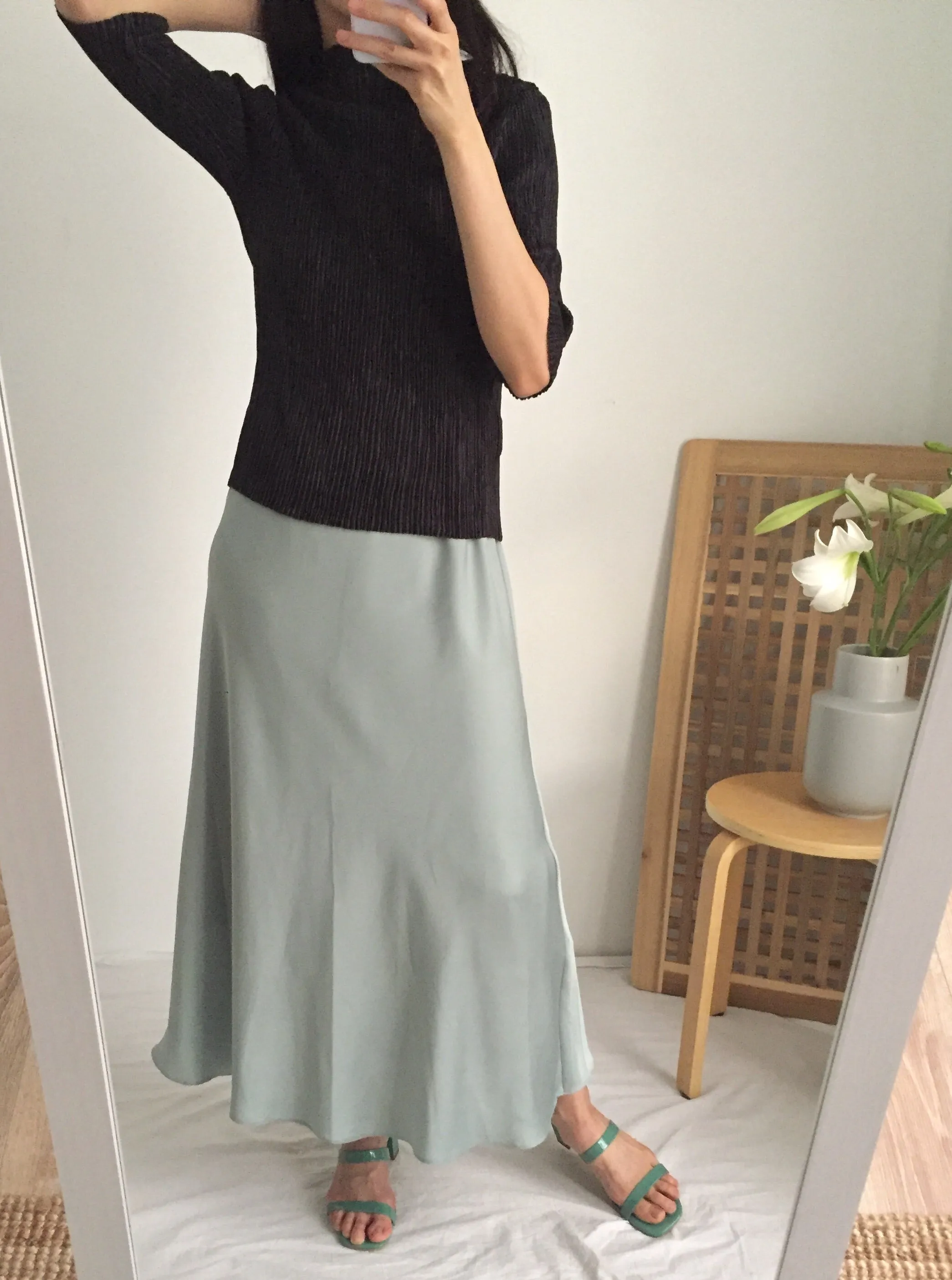 lea blouse {Japanese vintage｝