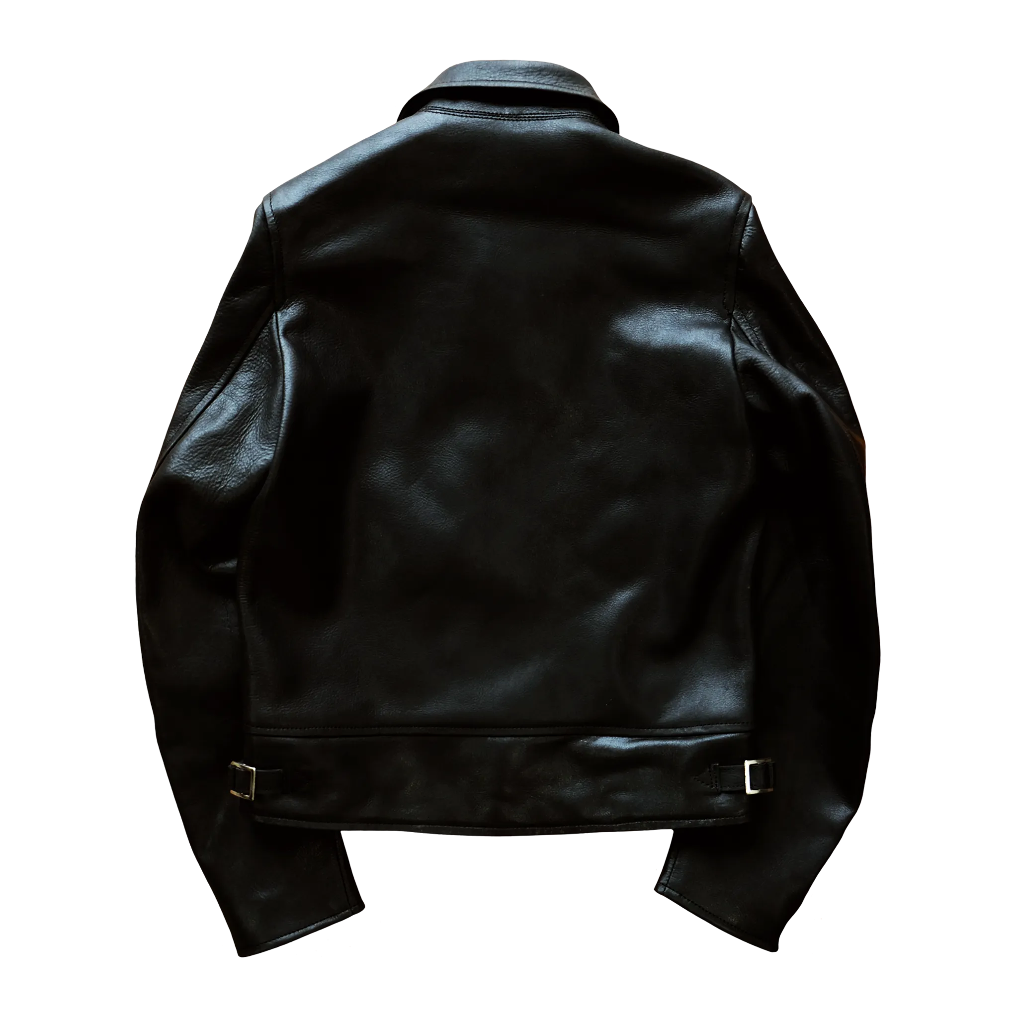 LEATHER SINGLE RIDERS JACKET "BA GUA"