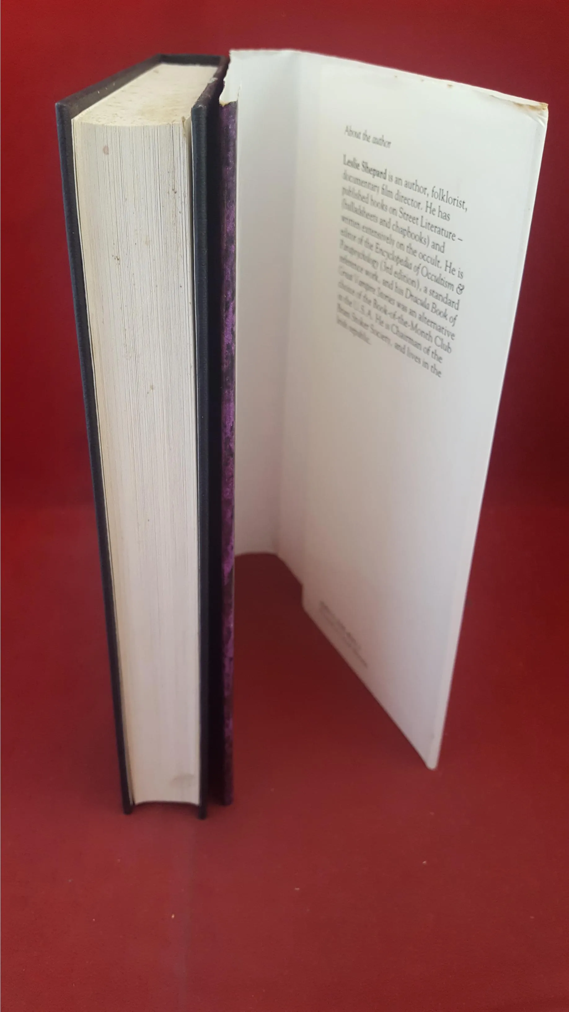 Leslie Shepard - The Dracula Book Of Classic Horror Stories, Hale, 1992, First Edition