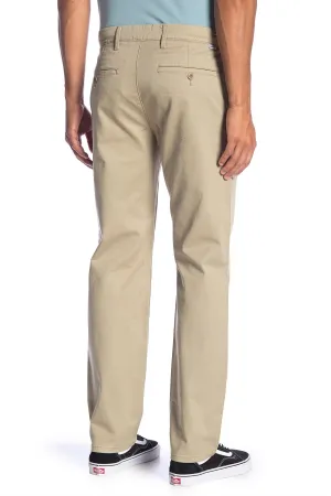 Levi's Mens Straight Stretch Light Khaki Twill Chino Dress Pants Size 34 x 34