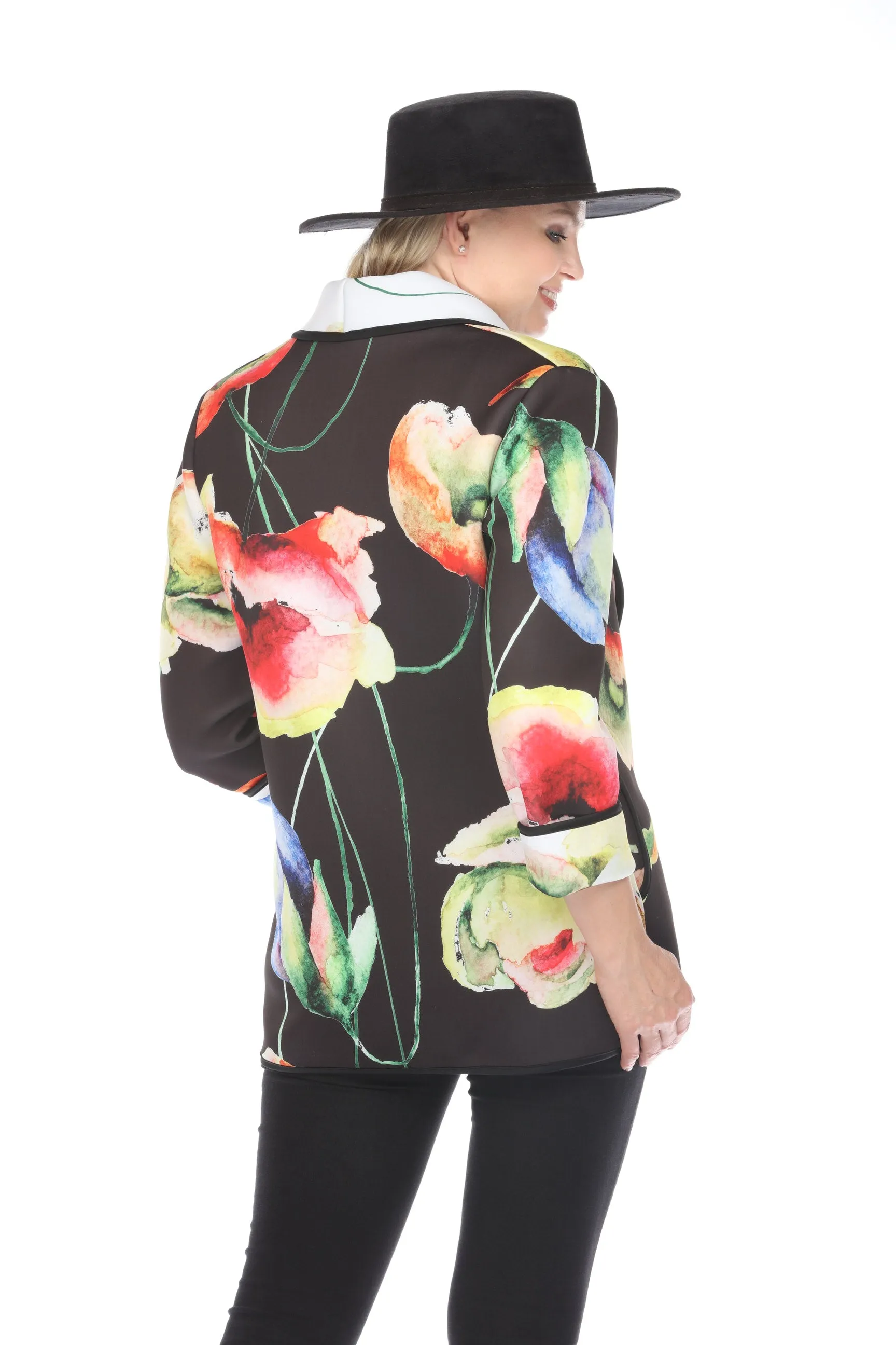 Long Jacket Summer Poppy 1051SP