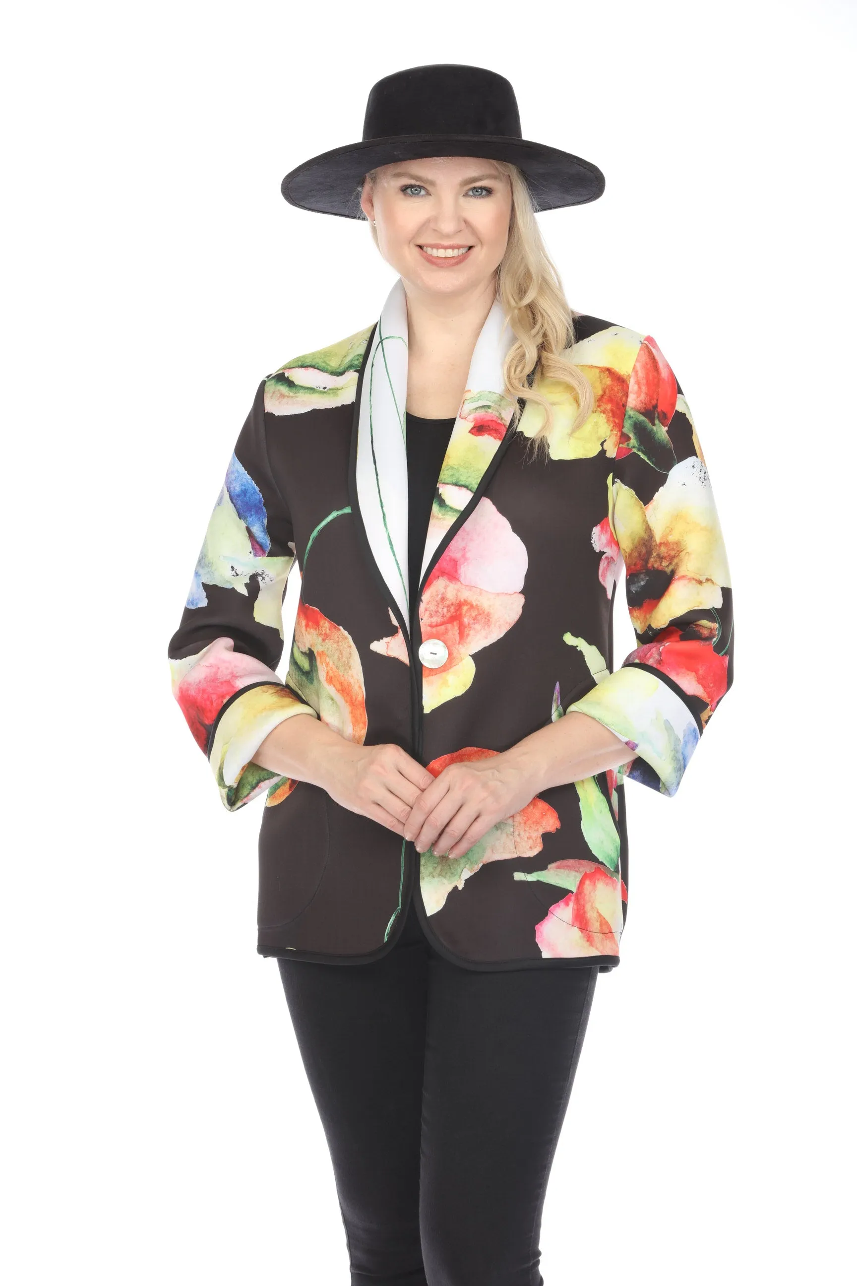 Long Jacket Summer Poppy 1051SP
