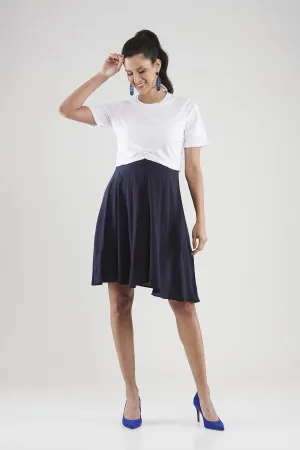 Lorena Dress - Navyblue