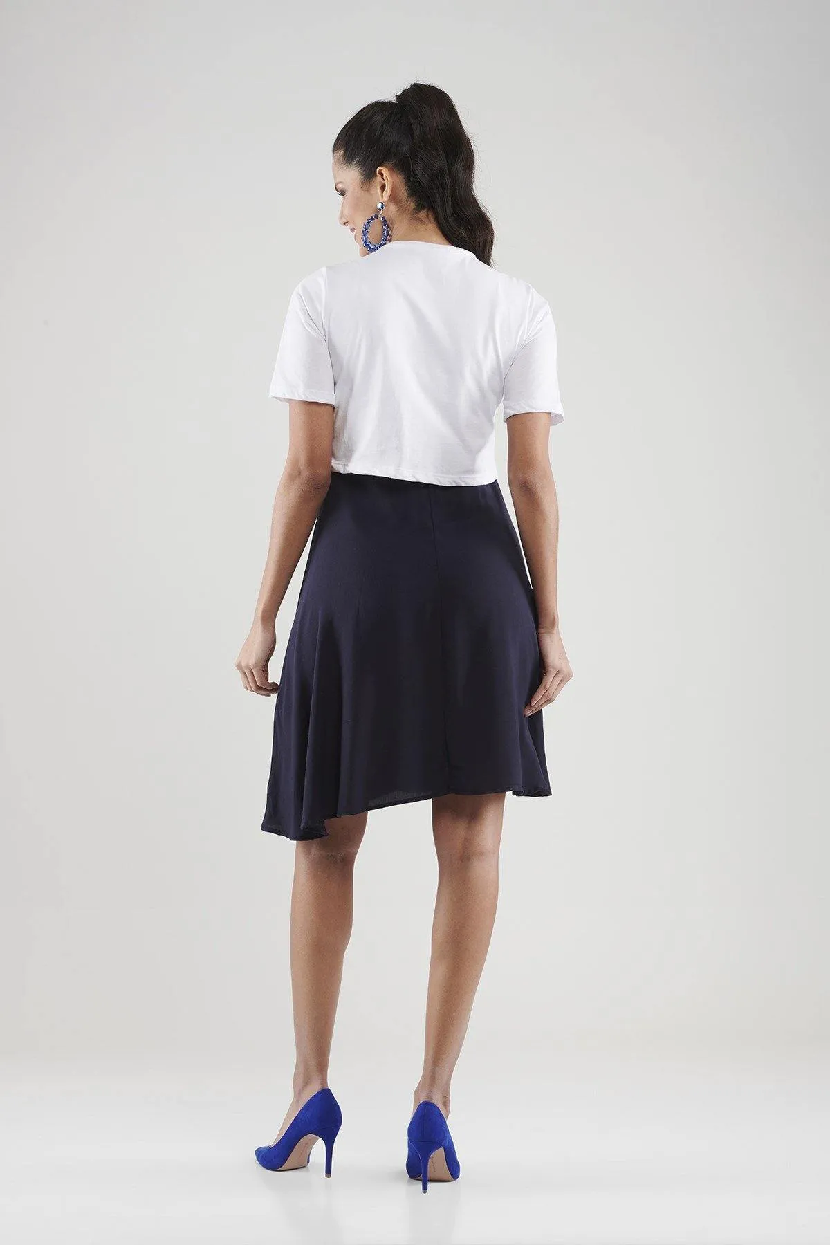 Lorena Dress - Navyblue