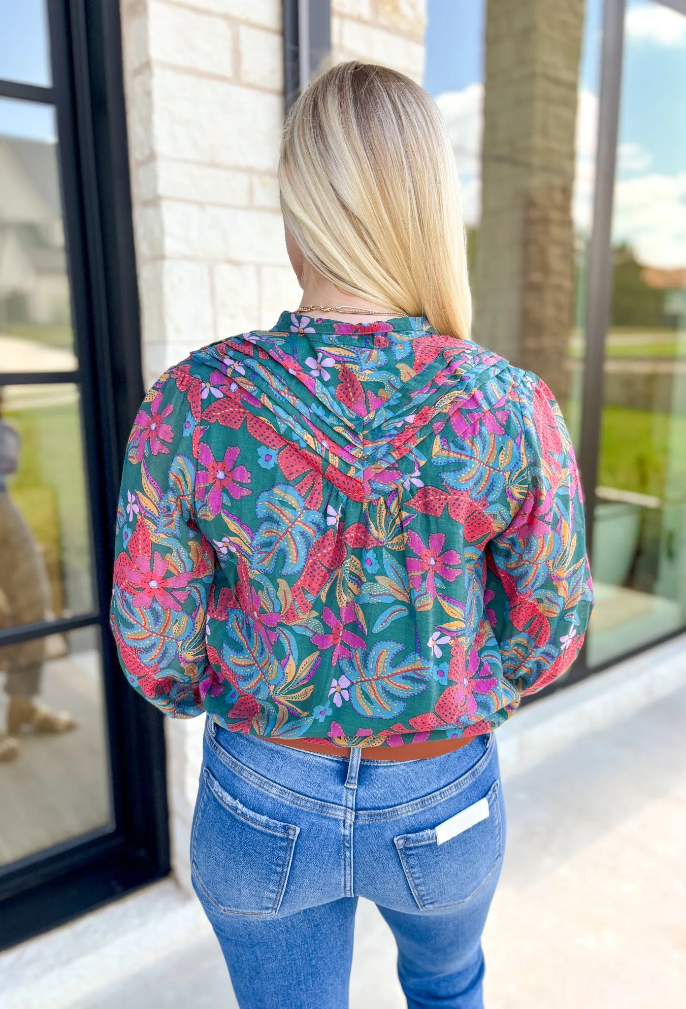 Love Affair Floral Blouse