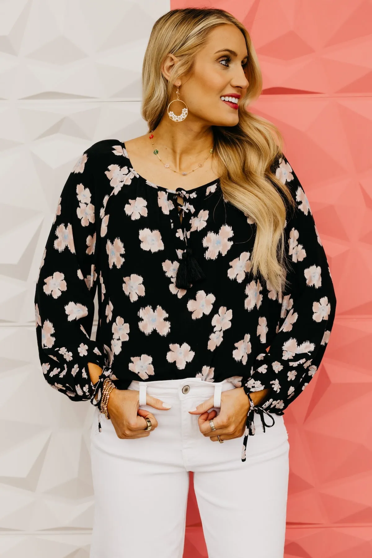 LoveStitch | The Aubriella Floral Blouse