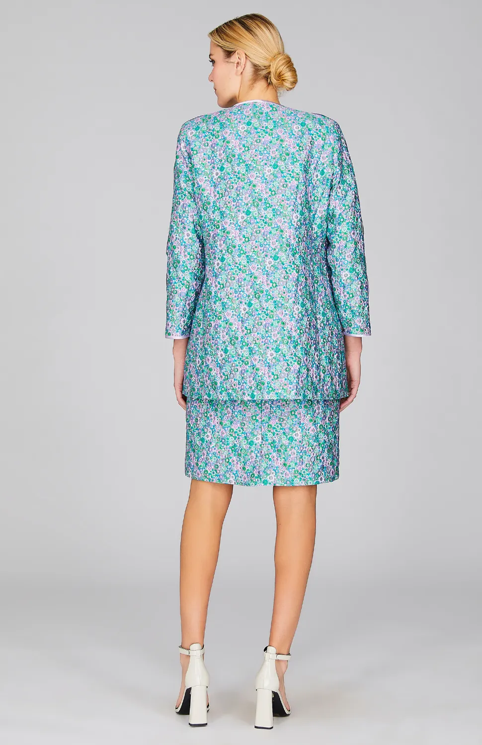 Luxe Garden Duster w/ Satin Bias