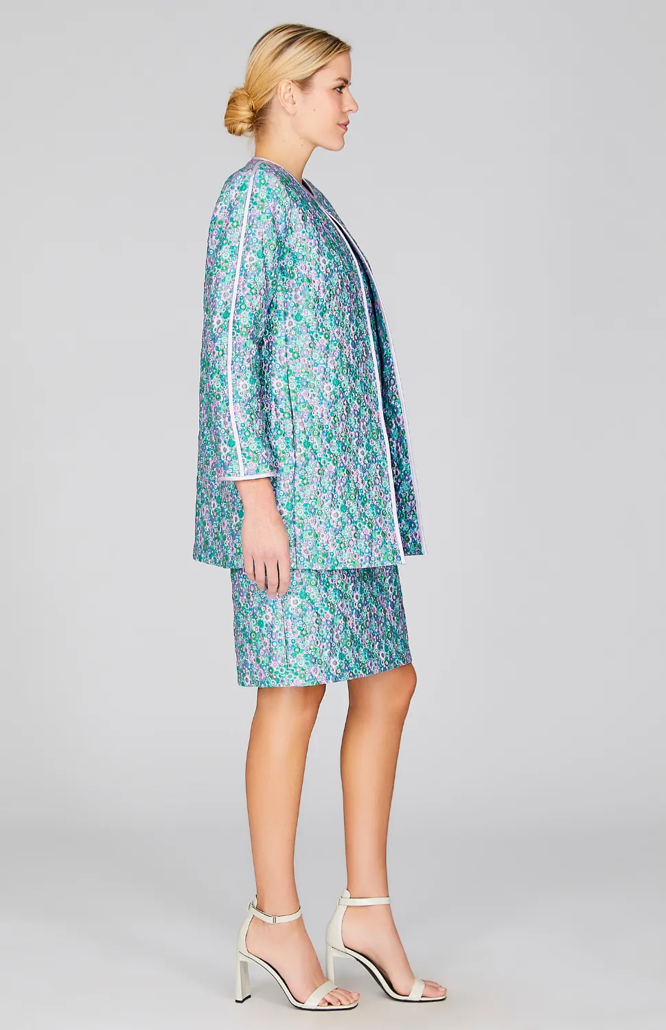 Luxe Garden Duster w/ Satin Bias