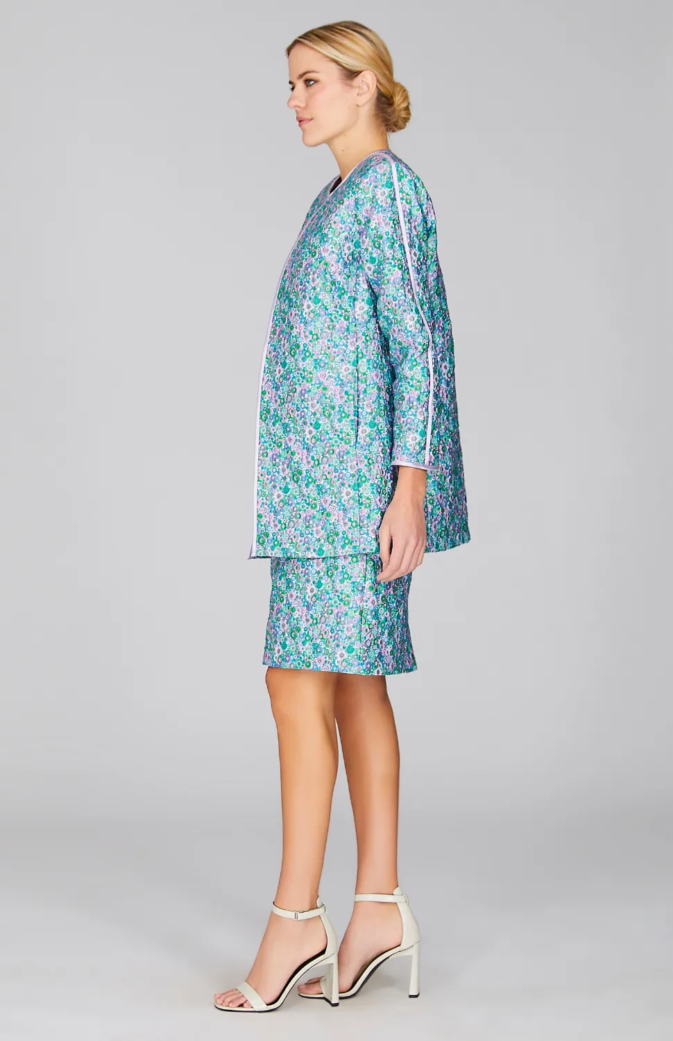 Luxe Garden Duster w/ Satin Bias