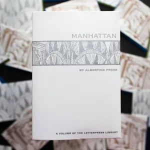 Manhattan Letterpress Note Card Set
