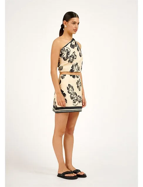 Marcy Mini Skirt - Hibiscus Sunrise