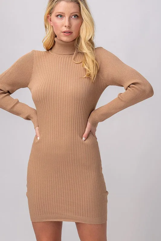 Martha Dress-Taupe