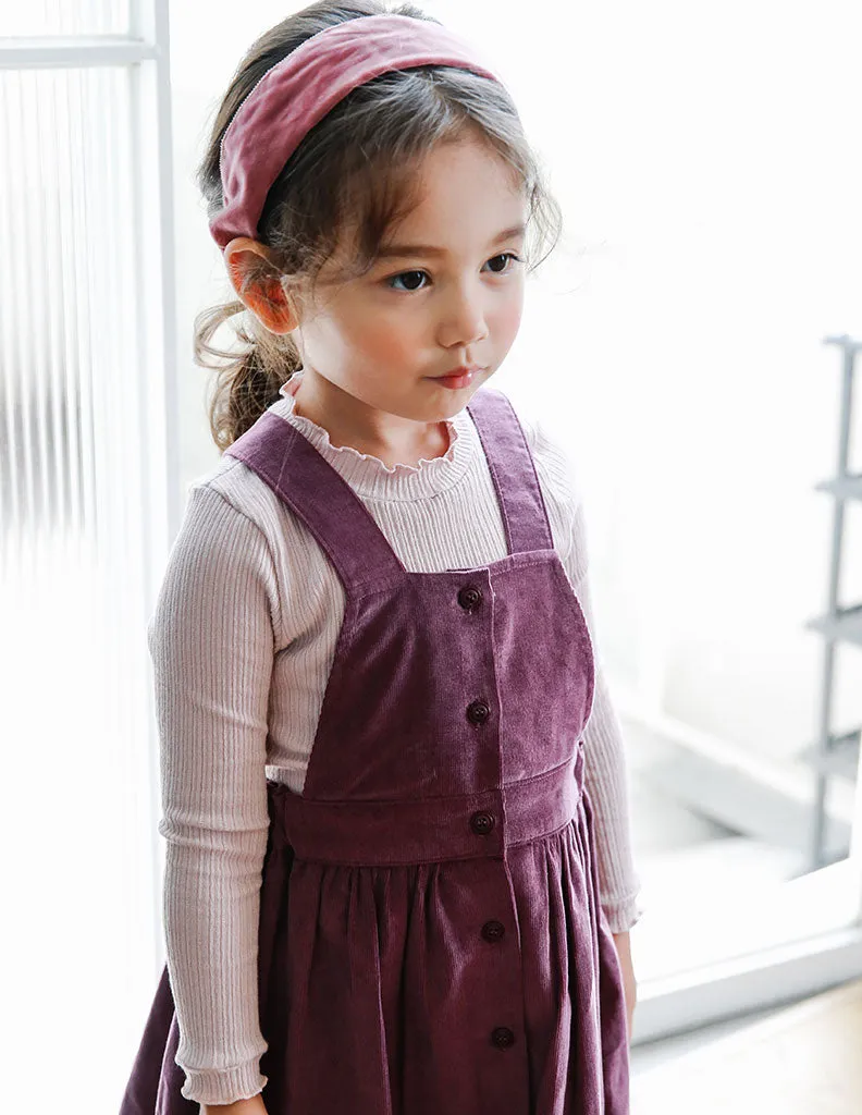 Maxi Suspender Dress Mauve