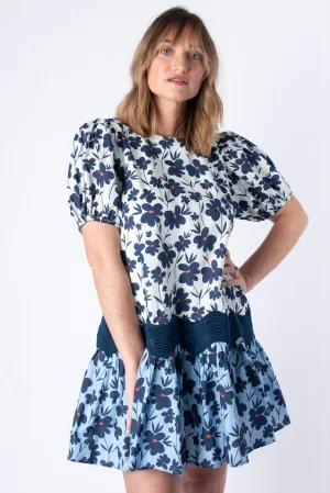 Maxine Floral Short Sleeve Mini Dress