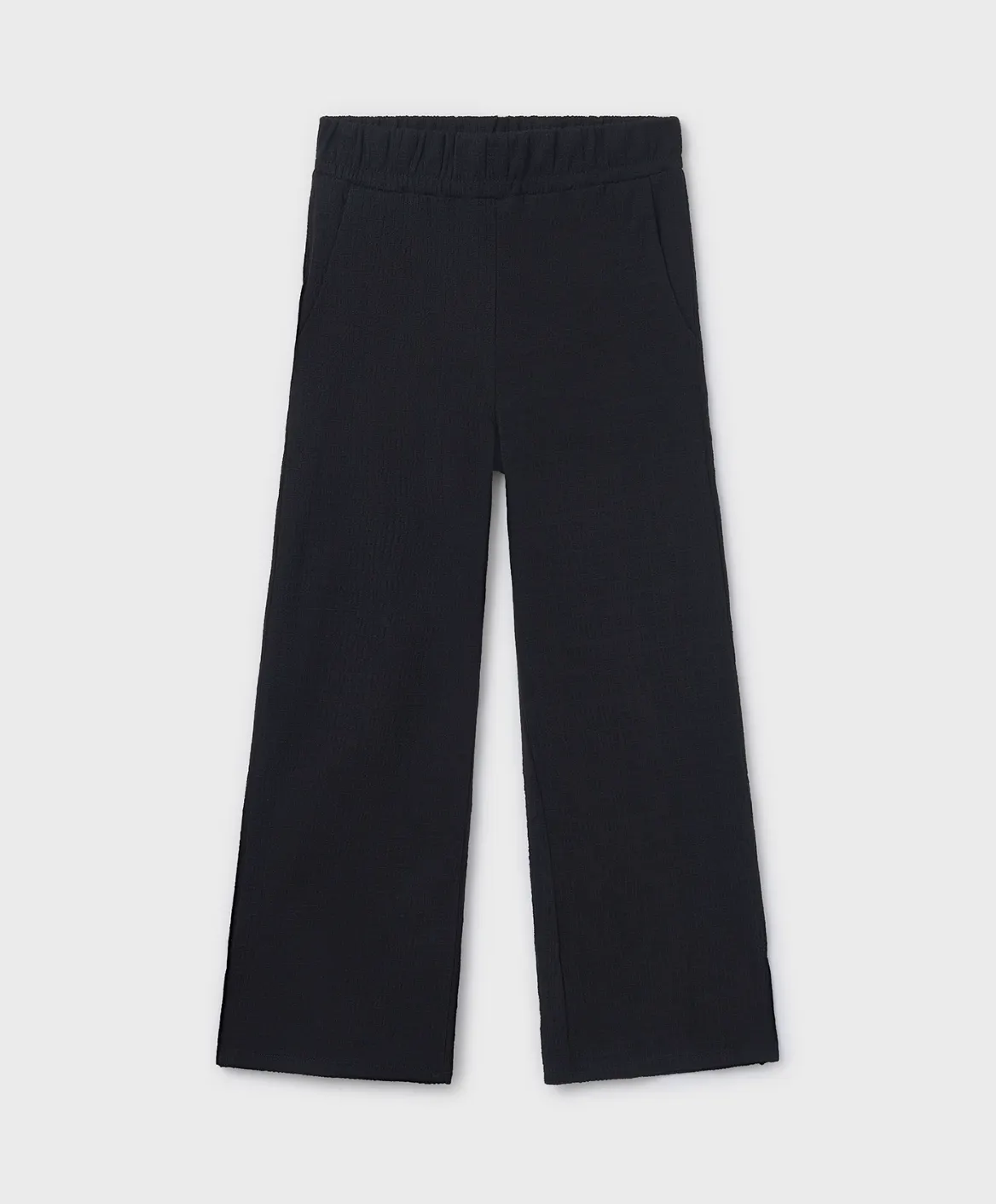 Mayoral Tween Black Wide Leg Pants